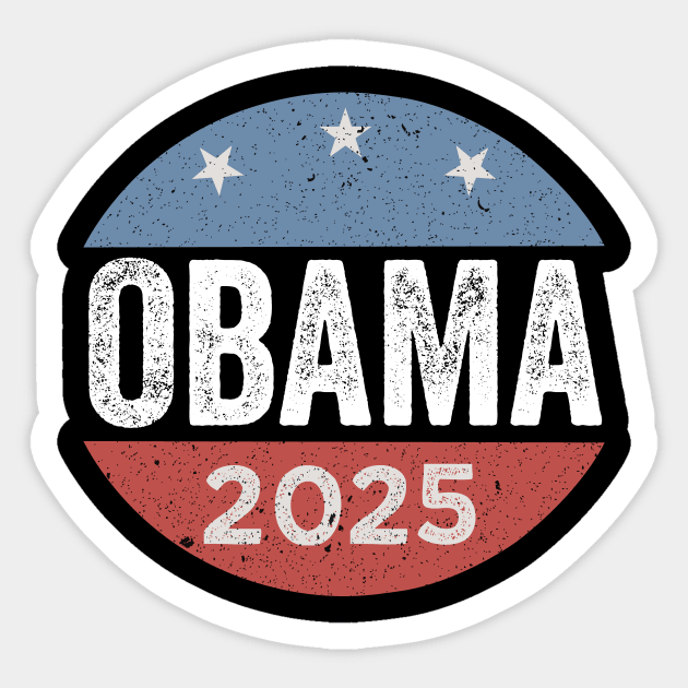 Obama 2028 - Obama For President 2028 Sticker by ArtistTee ⭐⭐⭐⭐⭐